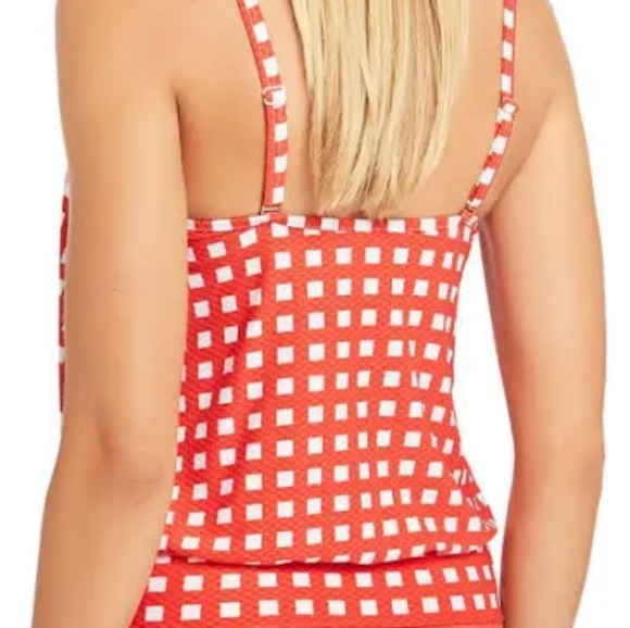 NWT: Sea Level Le Damier Blouson Multifit Singlet Tankini Top - Sizes 8 and 14 - Picture 4 of 9